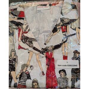 Taylor Swift Red (Taylor's Version) Eras Tour pajamas in size Large.